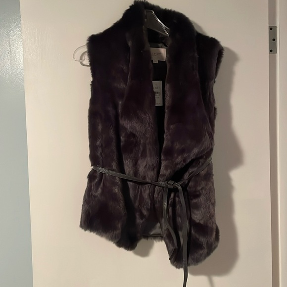 LOFT Jackets & Blazers - NWT FUR VEST